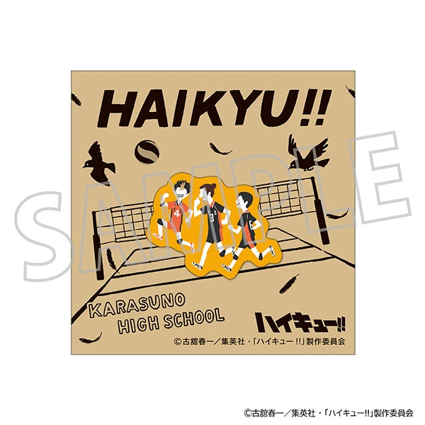 [Haikyu!!] Pins / Nishinoya, Azumane, Ennoshita Yuru Palette