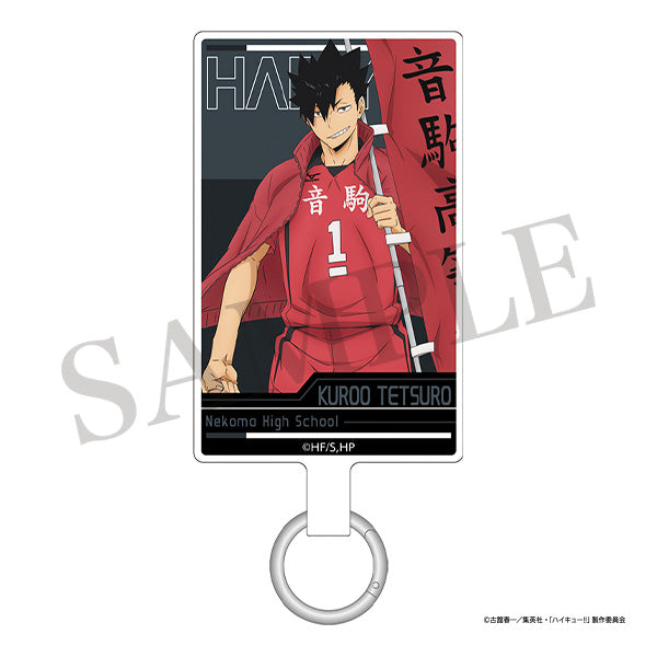 [Haikyu!!] Smartphone Case Insert & Strap / Tetsuo Kuroo