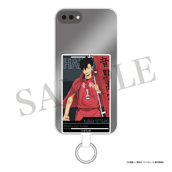 [Haikyu!!] Smartphone Case Insert & Strap / Tetsuo Kuroo