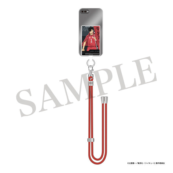 [Haikyu!!] Smartphone Case Insert & Strap / Tetsuo Kuroo