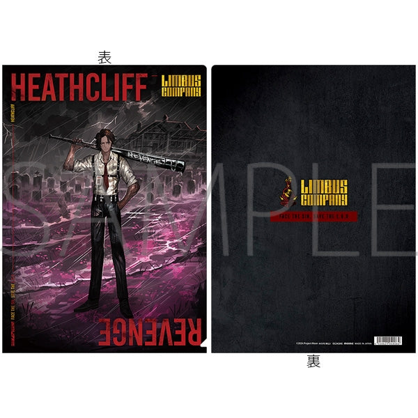 (Goods - Clear File) Limbus Company Clear File HEATHCLIFF