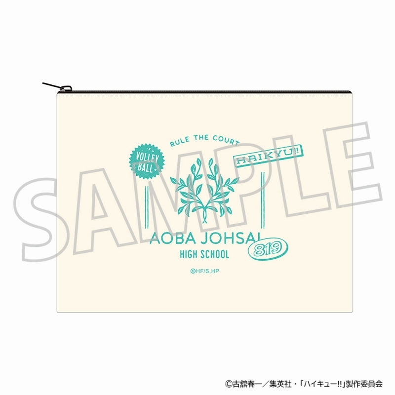 [Haikyu!!] Flat Pouch / Aoba Johsai High