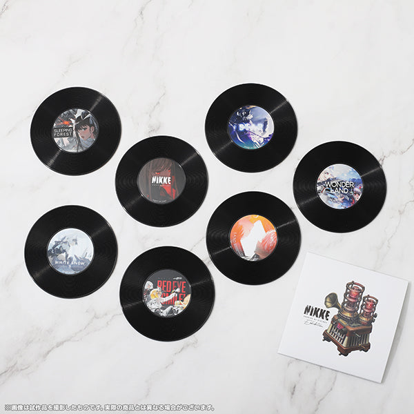 [GODDESS OF VICTORY: NIKKE] //PreOrder// NIKKE EXHIBITION Vinyl-Style Coaster (Blind Box -Single)