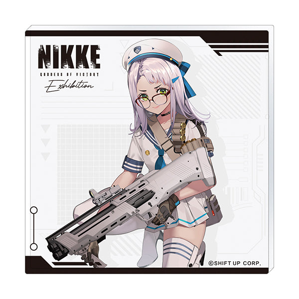 (Goods - Acrylic Stand) [GODDESS OF VICTORY: NIKKE] //PreOrder// NIKKE EXHIBITION Acrylic Plate Stand / Neon