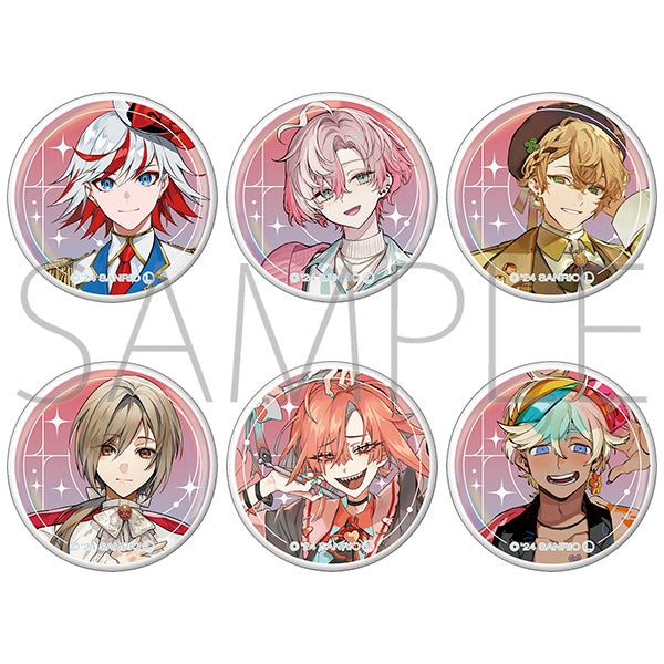 [FRAGARIAMEMORIES] Holographic Character Badge Collection / RED BOUQUET (Blind Box -Single)