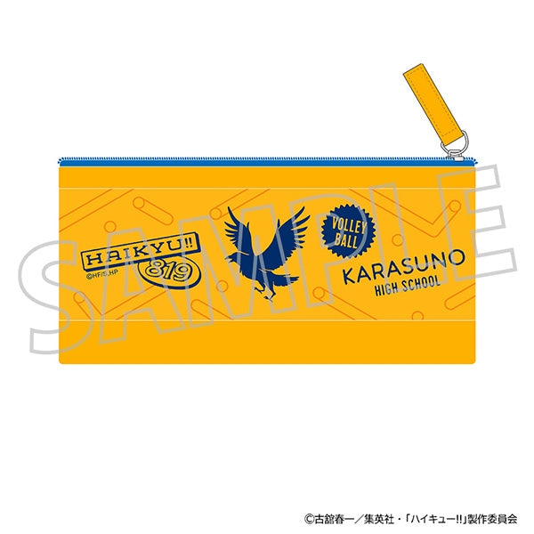 [Haikyu!!] Clear Pencil Case / Karasuno High
