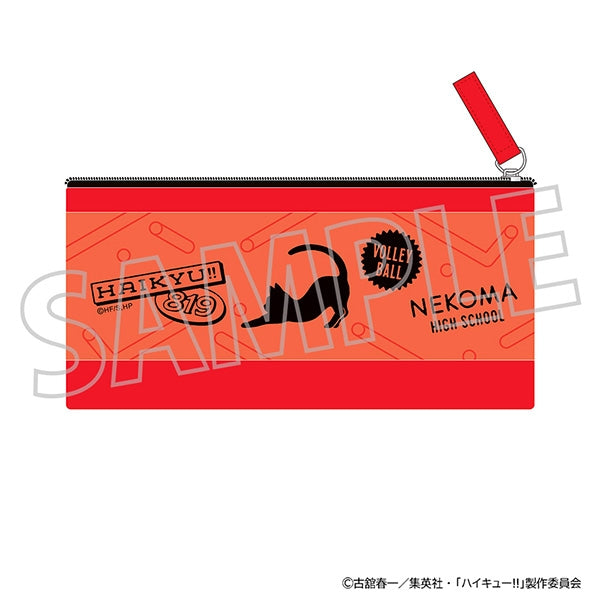 [Haikyu!!] Clear Pencil Case / Nekoma High