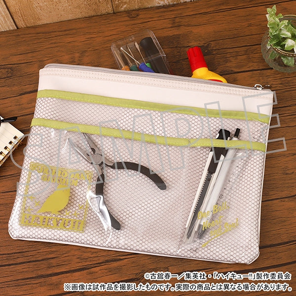 [Haikyu!!] Flat Gadget Pouch / Fukurodani Academy