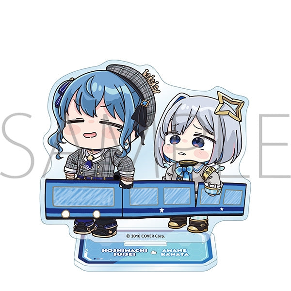 (Goods - Acrylic Stand) [hololive] Acrylic Stand / Holo Graffiti Hoshimachi Suisei & Amane Kanata
