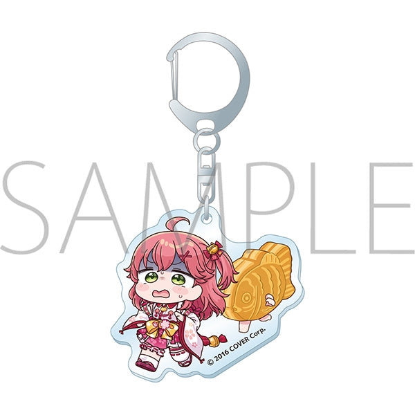 [hololive] Acrylic Keychain / Holo Graffiti Sakura Miko