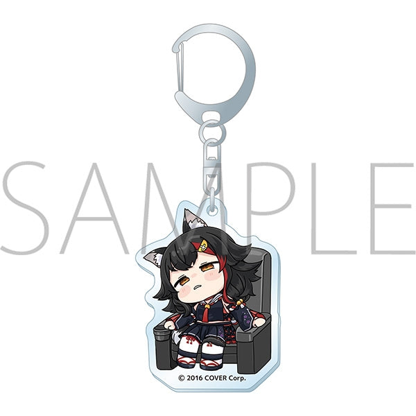 [hololive] Acrylic Keychain / Holo Graffiti Ookami Mio