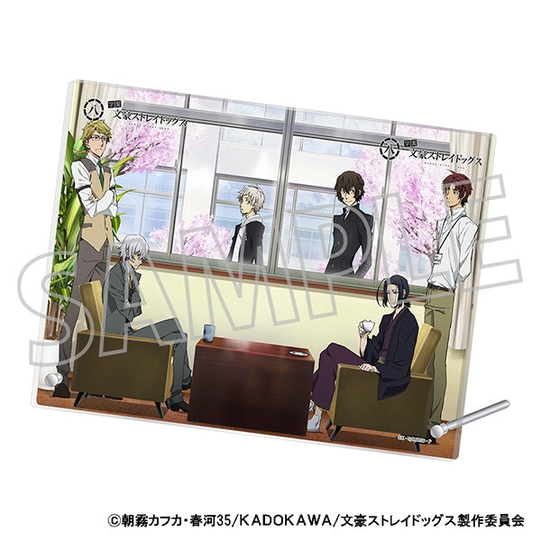 [Bungo Stray Dogs] Acrylic Art Panel / Gakuen Bungo Stray Dogs (April Fools) 8th Anniversary C