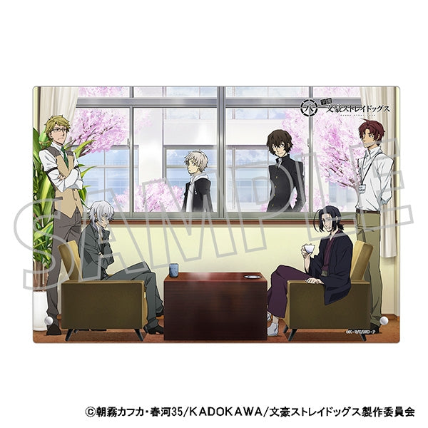 [Bungo Stray Dogs] Acrylic Art Panel / Gakuen Bungo Stray Dogs (April Fools) 8th Anniversary C
