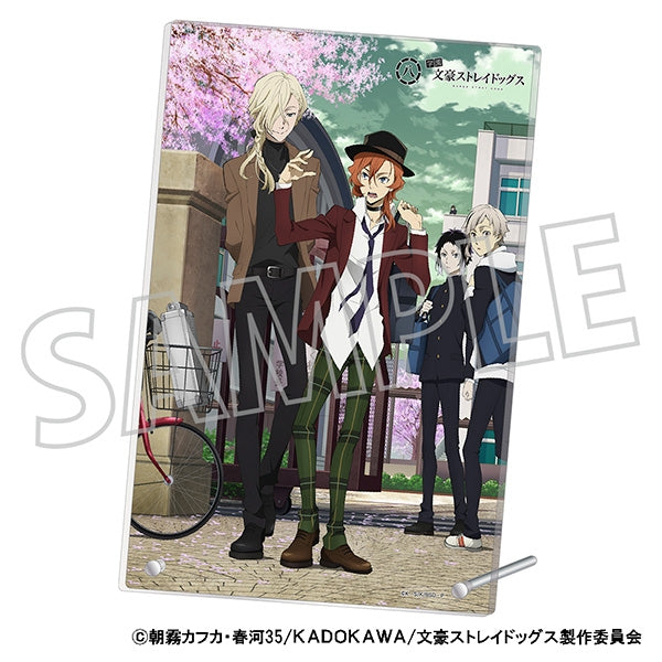 [Bungo Stray Dogs] Acrylic Art Panel / Gakuen Bungo Stray Dogs (April Fools) 8th Anniversary F