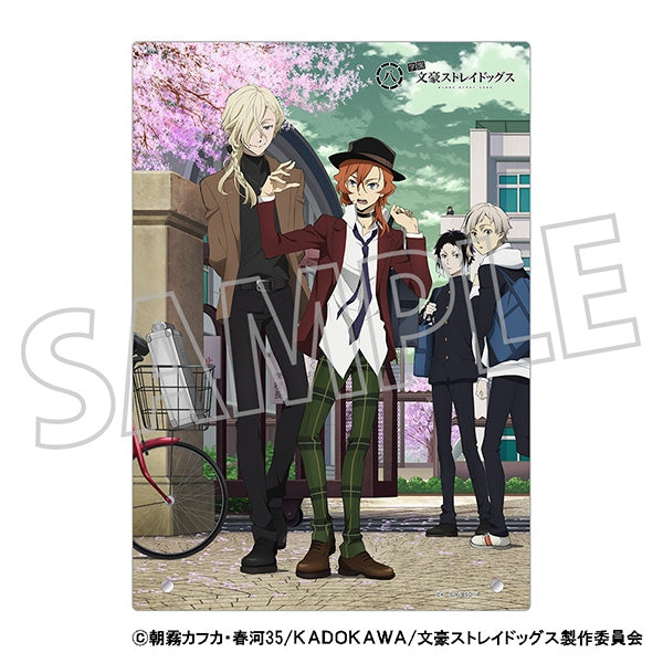 [Bungo Stray Dogs] Acrylic Art Panel / Gakuen Bungo Stray Dogs (April Fools) 8th Anniversary F