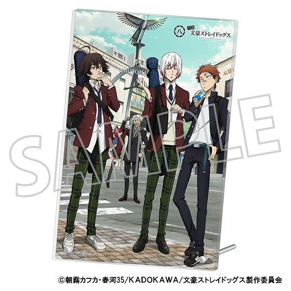 [Bungo Stray Dogs] Acrylic Art Panel / Gakuen Bungo Stray Dogs (April Fools) 8th Anniversary G