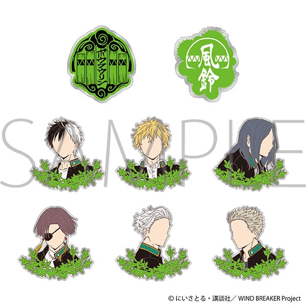 [WIND BREAKER] Pins Collection (Blind Box -Single)