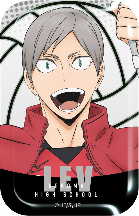 [Haikyu!!] Square Button Badge Banner Flag Karasuno & Nekoma (Blind Box -Single)