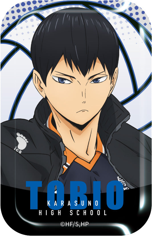 [Haikyu!!] Square Button Badge Banner Flag Karasuno & Nekoma (Blind Box -Single)