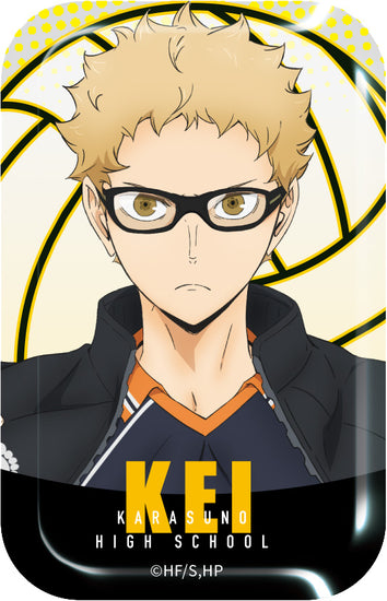 Haikyu!!] Square Button Badge Karasuno & Nekoma | animate