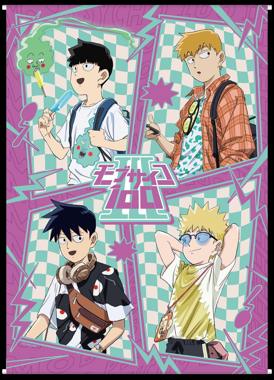 [Mob Psycho 100] Wall Scroll Vacation