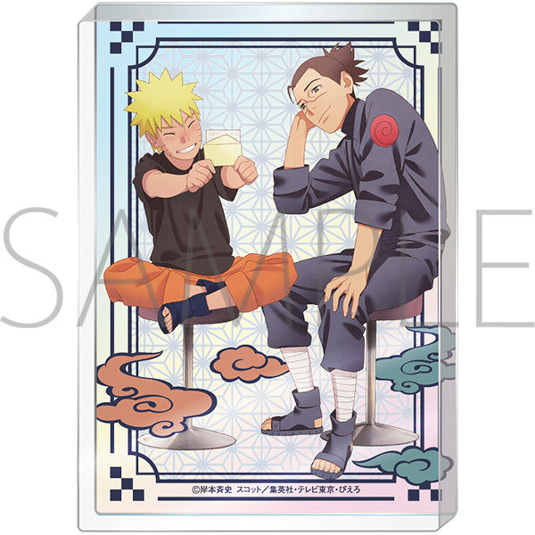 NARUTO Shippuden] Aurora Acrylic Block Naruto & Iruka | animate USA