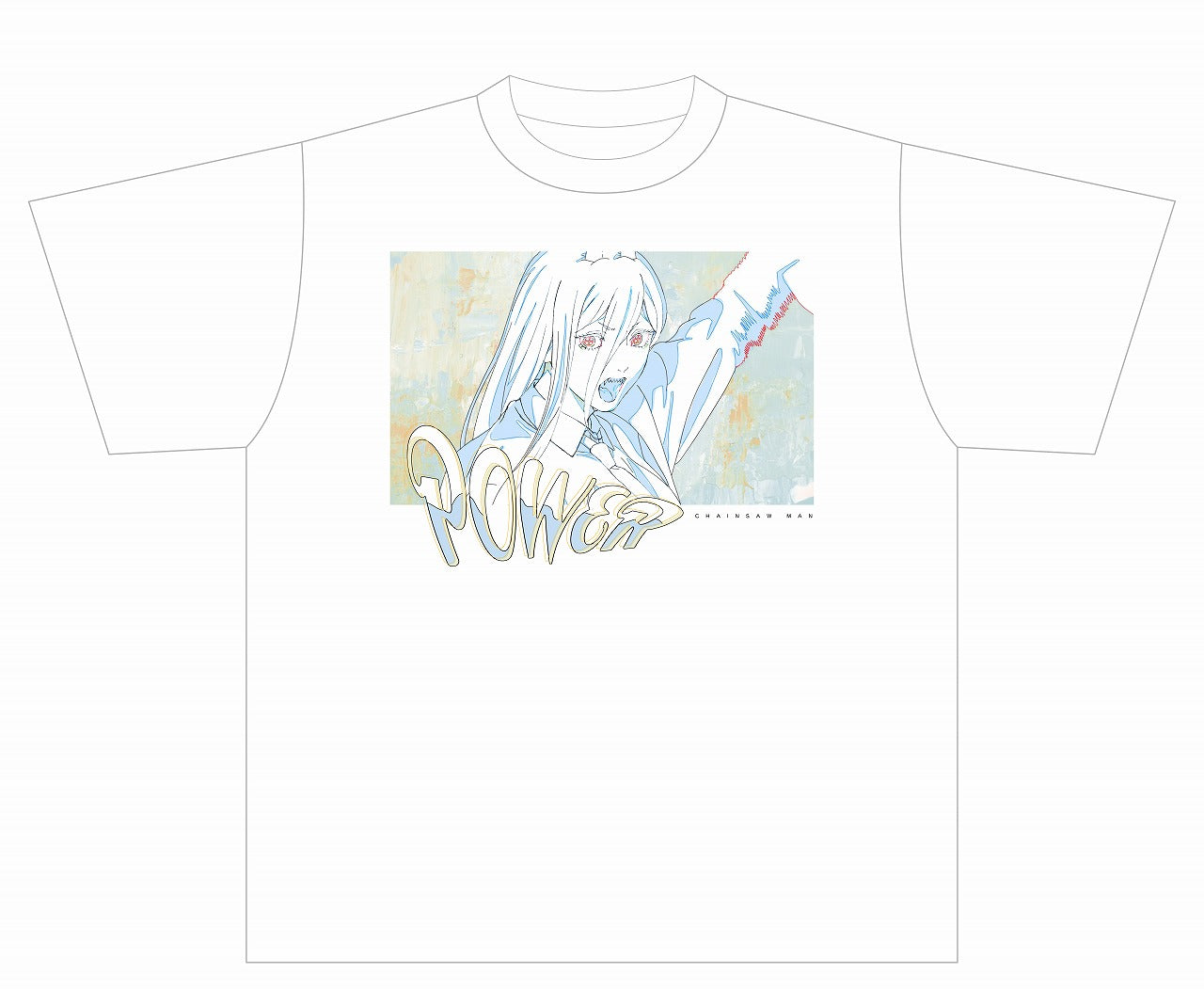 [Chainsaw Man] T-shirt Key Animation Art XL