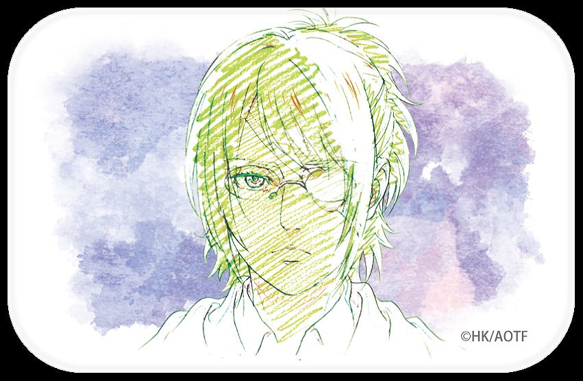 [Attack on Titan] Square Badge / Key Animation Art (Blind Box -Single)