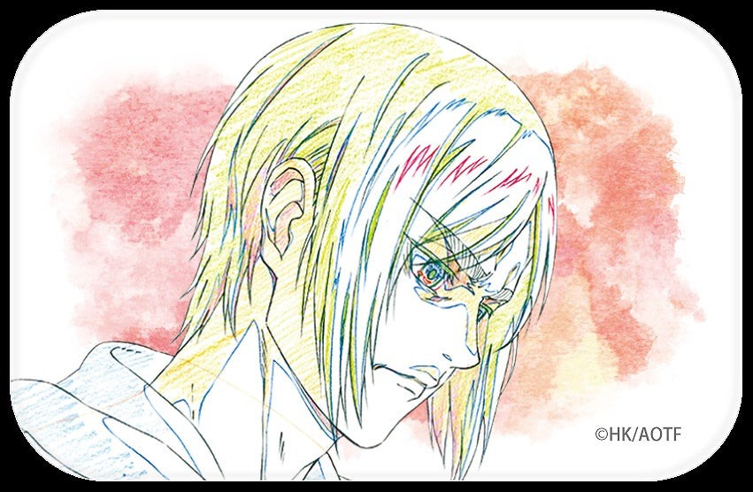 [Attack on Titan] Square Badge / Key Animation Art (Blind Box -Single)