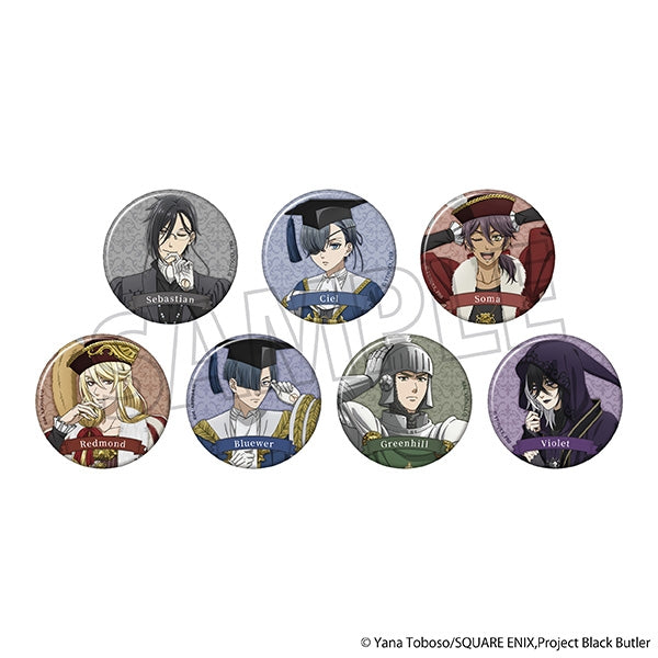 [Black Butler] Public School Arc Character Badge Collection (Blind Box -Single)