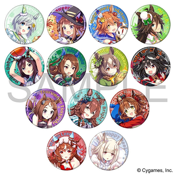 [Uma Musume Pretty Derby] Character Badge Collection / B Party Dash (Blind Box -Single)