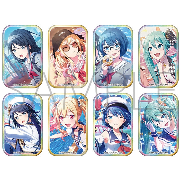 [Hatsune Miku: Colorful Stage!] Square Badge Collection / vol. 34 B (Blind Box -Single)