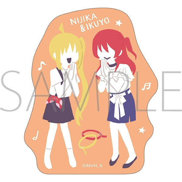 [Bocchi the Rock!] Clear Sticker / Nijika, Ikuyo Yuru Palette