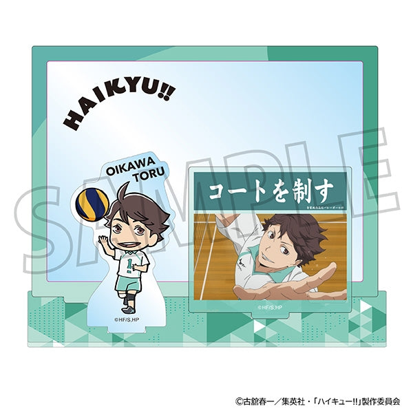 (Goods - Acrylic Stand) [Haikyu!!] Acrylic Stand with Anime Still / Toru Oikawa