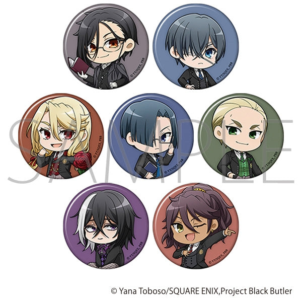 [Black Butler] Public School Arc Character Badge Collection / Chibi (Blind Box -Single)
