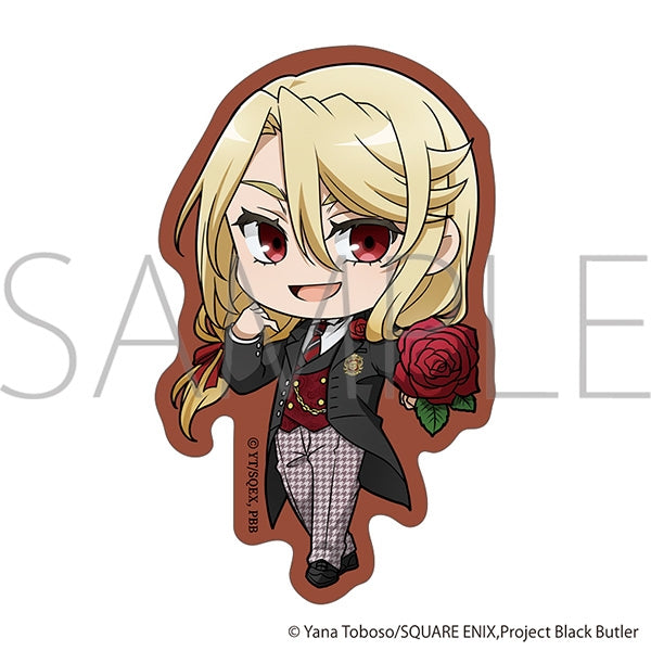 [Black Butler] Public School Arc Die-cut Sticker / Edgar Redmond