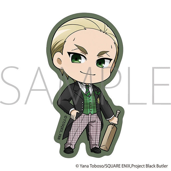 [Black Butler] Public School Arc Die-cut Sticker / Herman Greenhill