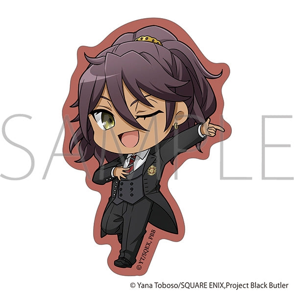 [Black Butler] Public School Arc Die-cut Sticker / Soma Asman Kadar