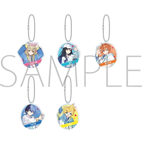 [Hatsune Miku: Colorful Stage!] Holographic Acrylic Keychain Collection (Pop-up Shop Art)/Vivid BAD SQUAD (Blind Box -Single)