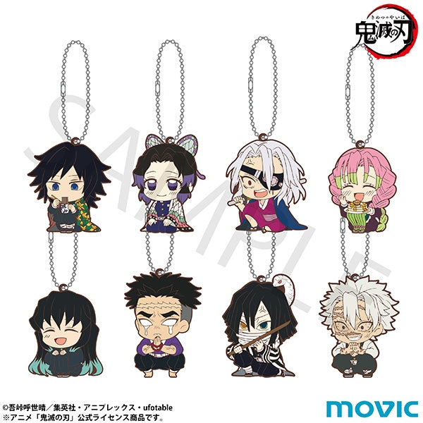 (Goods - Keychain) Demon Slayer: Kimetsu no Yaiba Rubber Keychain Collection/ViVimus To the Hashira Training (Blind Box -Single)