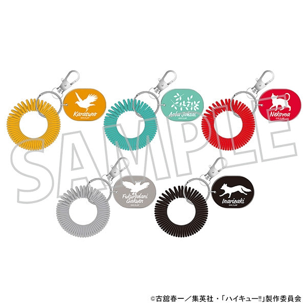 [Haikyu!!] Locker Key-style Keychain (Blind Box -Single)