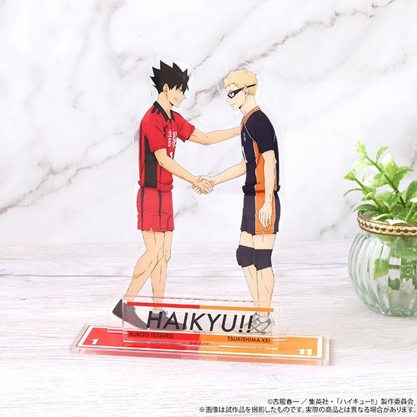 (Goods - Acrylic Stand) [Haikyu!!] Acrylic Stand/Kei Tsukishima & Tetsuro Kuroo