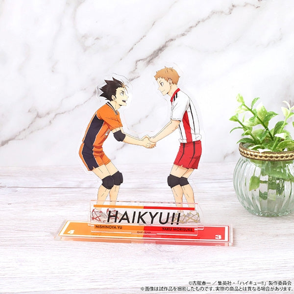 (Goods - Acrylic Stand) [Haikyu!!] Acrylic Stand/Yu Nishinoya & Morisuke Yaku