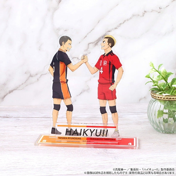 (Goods - Acrylic Stand) [Haikyu!!] Acrylic Stand/Ryunosuke Tanaka & Taketora Yamamoto