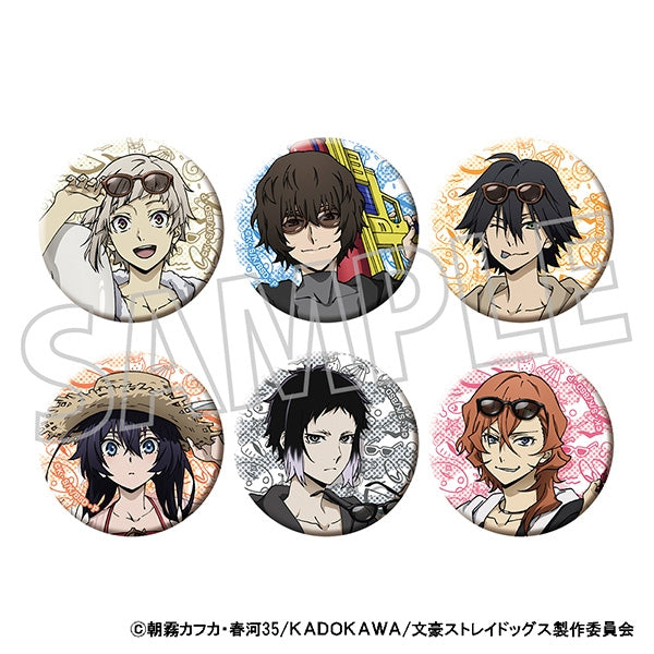 [Bungo Stray Dogs] Character Badge Collection / Summer (Blind Box -Single)
