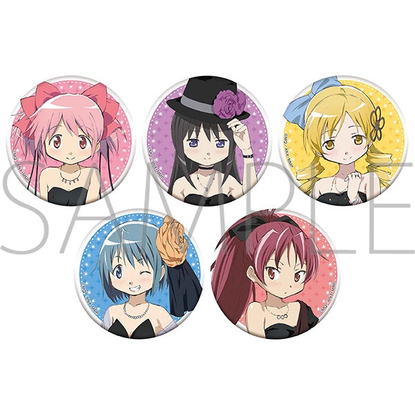 [Puella Magi Madoka Magica] Holographic Chara Badge Collection / Evening Dress (Blind Box -Single)