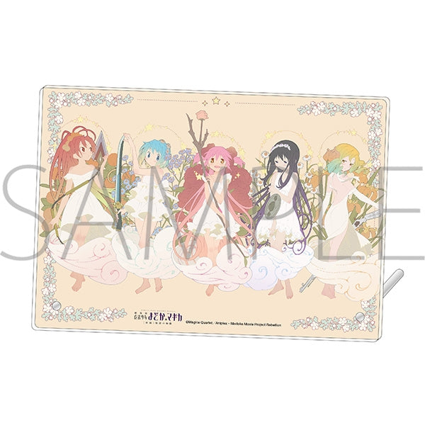 Puella Magi Madoka Magica] Acrylic Art Panel / Flower