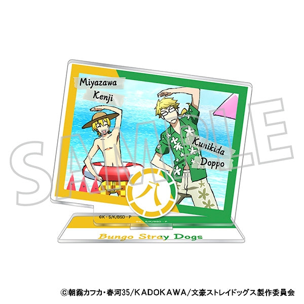 (Goods - Acrylic Stand) [Bungo Stray Dogs] Acrylic Stand (Sea) 8th Anniv. Doppo Kunikida & Kenji Miyazawa