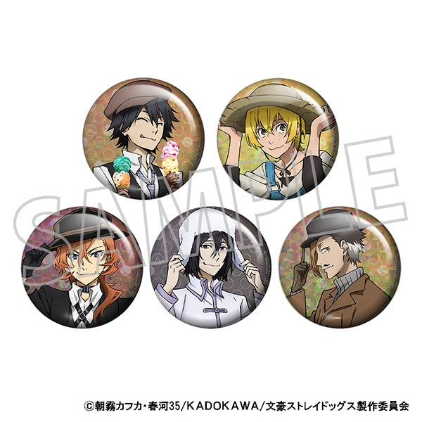 [Bungo Stray Dogs] Holographic Character Badge Collection / (Hats) 8th Anniv. (Blind Box -Single)