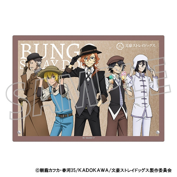 [Bungo Stray Dogs] Acrylic Art Panel / (Hats) 8th Anniv.